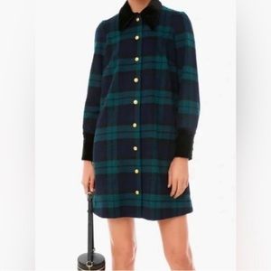 Tuckernuck black watch plaid holiday dress in XXXl. Never worn NWT